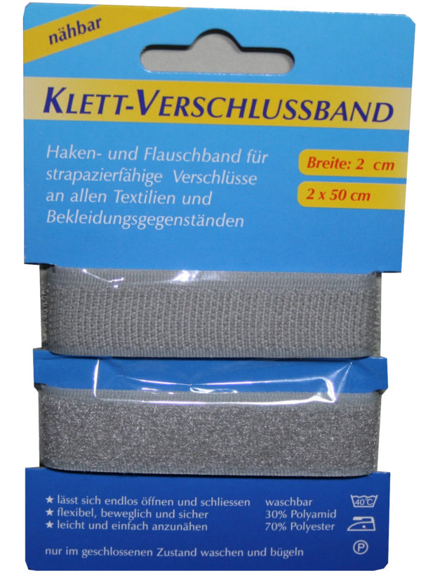 klettband-klettverschluss-2x50cm-2cm-silbergrau-1006 Klettband Klettverschluss 2x50cm 2cm silbergrau (1006)