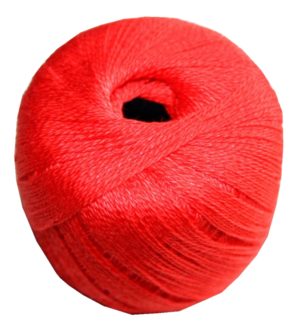 Stopftwist Stopfgarn Baumwolle 8-fach mercerisiert 20 m rot (0881)