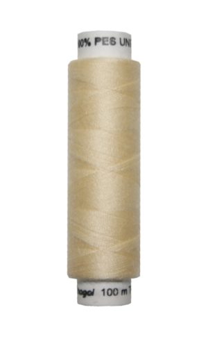 Nähmaschinen Nähgarn 100 m Polyester UNIPOLY 14x2 hellgelb (0123)