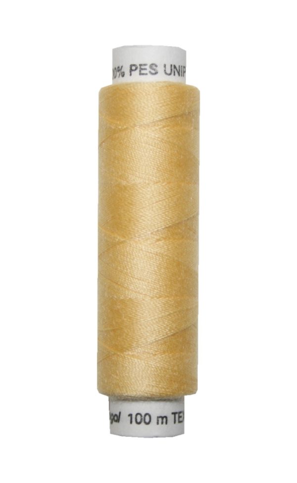 nahmaschinen-nahgarn-100-m-polyester-unipoly-14x2-gelb-0132 Nähmaschinen Nähgarn 100 m Polyester UNIPOLY 14x2 gelb (0132)
