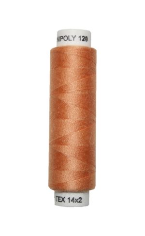 Nähmaschinen Nähgarn 100 m Polyester UNIPOLY 14x2 orange (0272)