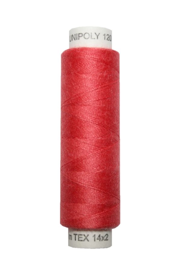 Nähmaschinen Nähgarn 100 m Polyester UNIPOLY 14x2 terrakotta (0326)
