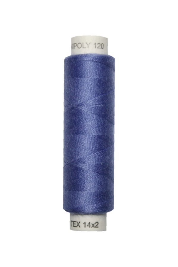 nahmaschinen-nahgarn-100-m-polyester-unipoly-14x2-blau-0534 Nähmaschinen Nähgarn 100 m Polyester UNIPOLY 14x2 blau (0534)