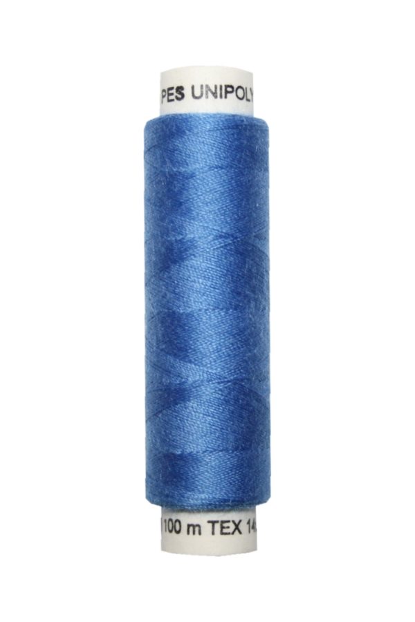 nahmaschinen-nahgarn-100-m-polyester-unipoly-14x2-blau-0545 Nähmaschinen Nähgarn 100 m Polyester UNIPOLY 14x2 blau (0545)