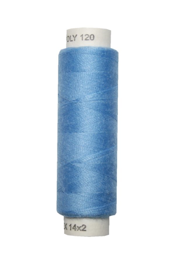 nahmaschinen-nahgarn-100-m-polyester-unipoly-14x2-blau-0552 Nähmaschinen Nähgarn 100 m Polyester UNIPOLY 14x2 blau (0552)
