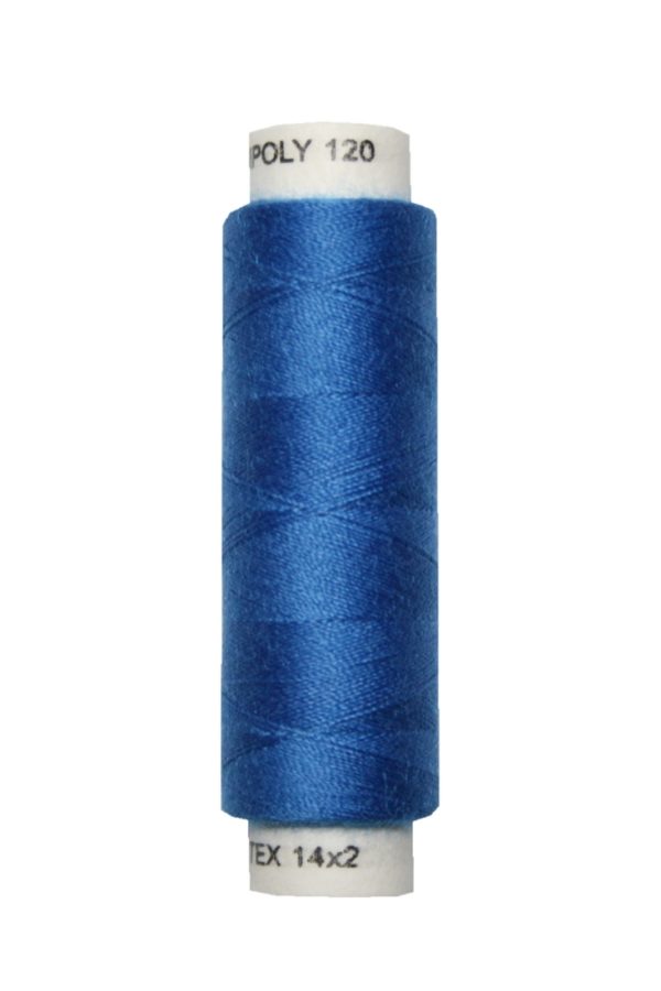 nahmaschinen-nahgarn-100-m-polyester-unipoly-14x2-blau-0556 Nähmaschinen Nähgarn 100 m Polyester UNIPOLY 14x2 blau (0556)