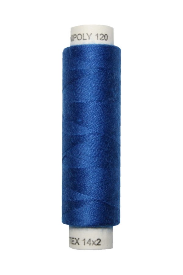 nahmaschinen-nahgarn-100-m-polyester-unipoly-14x2-blau-0558 Nähmaschinen Nähgarn 100 m Polyester UNIPOLY 14x2 blau (0558)