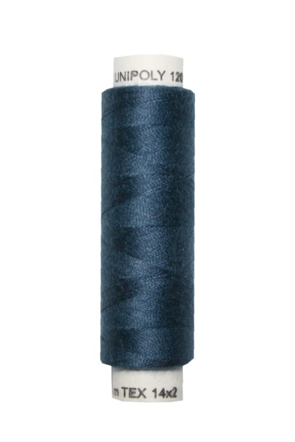 nahmaschinen-nahgarn-100-m-polyester-unipoly-14x2-dunkelblau-0588 Nähmaschinen Nähgarn 100 m Polyester UNIPOLY 14x2 dunkelblau (0588)