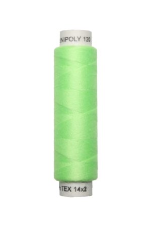 Nähmaschinen Nähgarn 100 m Polyester UNIPOLY 14x2 hellgrün (0613)