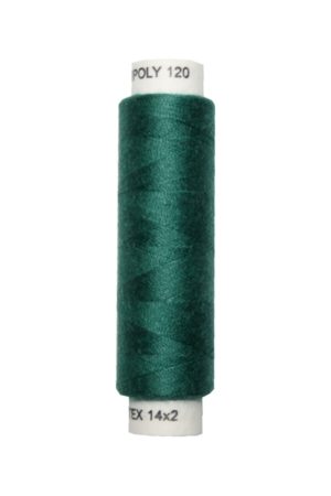 Nähmaschinen Nähgarn 100 m Polyester UNIPOLY 14x2 grün (0628)