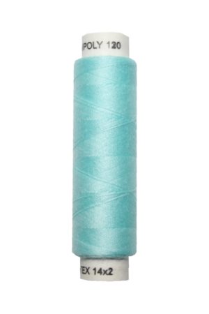 Nähmaschinen Nähgarn 100 m Polyester UNIPOLY 14x2 hellblau (0650)