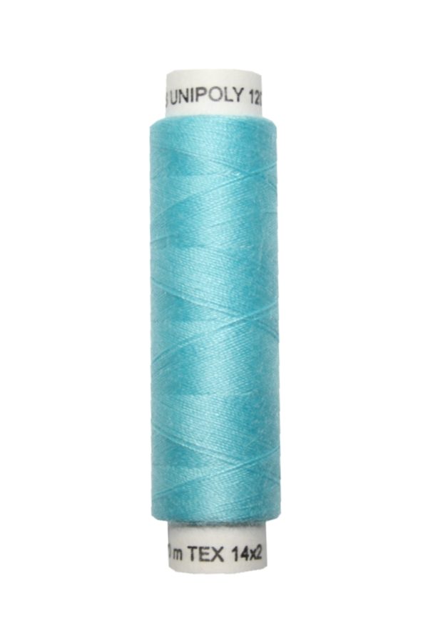 Nähmaschinen Nähgarn 100 m Polyester UNIPOLY 14x2 blau (0653)