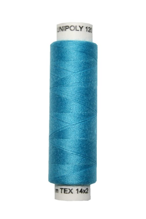 nahmaschinen-nahgarn-100-m-polyester-unipoly-14x2-blau-0659 Nähmaschinen Nähgarn 100 m Polyester UNIPOLY 14x2 blau (0659)