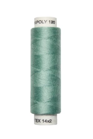 Nähmaschinen Nähgarn 100 m Polyester UNIPOLY 14x2 grün (0673)