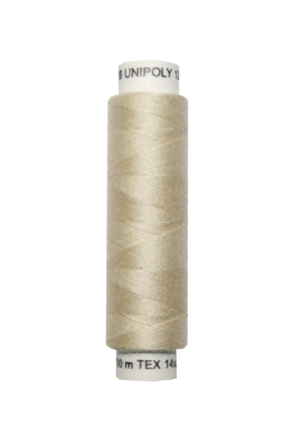 nahmaschinen-nahgarn-100-m-polyester-unipoly-14x2-beige-0710 Nähmaschinen Nähgarn 100 m Polyester UNIPOLY 14x2 beige (0710)