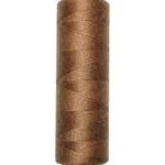 Nähmaschinen Nähgarn 100 m Polyester UNIPOLY 14x2 braun (0723)