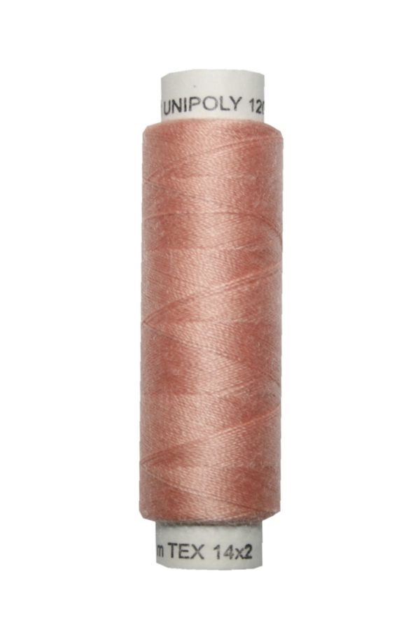 nahmaschinen-nahgarn-100-m-polyester-unipoly-14x2-apriko-0730 Nähmaschinen Nähgarn 100 m Polyester UNIPOLY 14x2 apriko (0730)