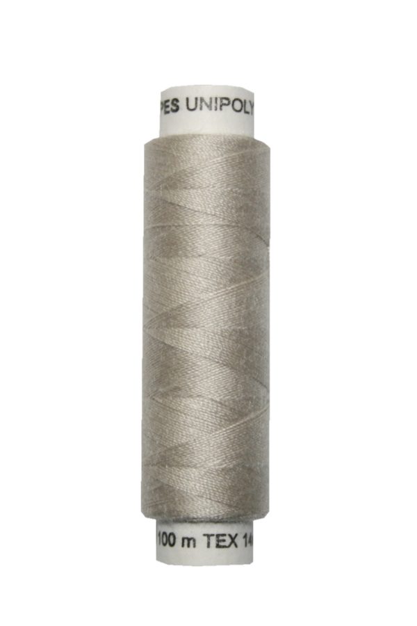 nahmaschinen-nahgarn-100-m-polyester-unipoly-14x2-grau-0781 Nähmaschinen Nähgarn 100 m Polyester UNIPOLY 14x2 grau (0781)