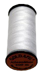 Nähmaschinen Nähgarn Polyester 40/2 weiß 200m (1000)