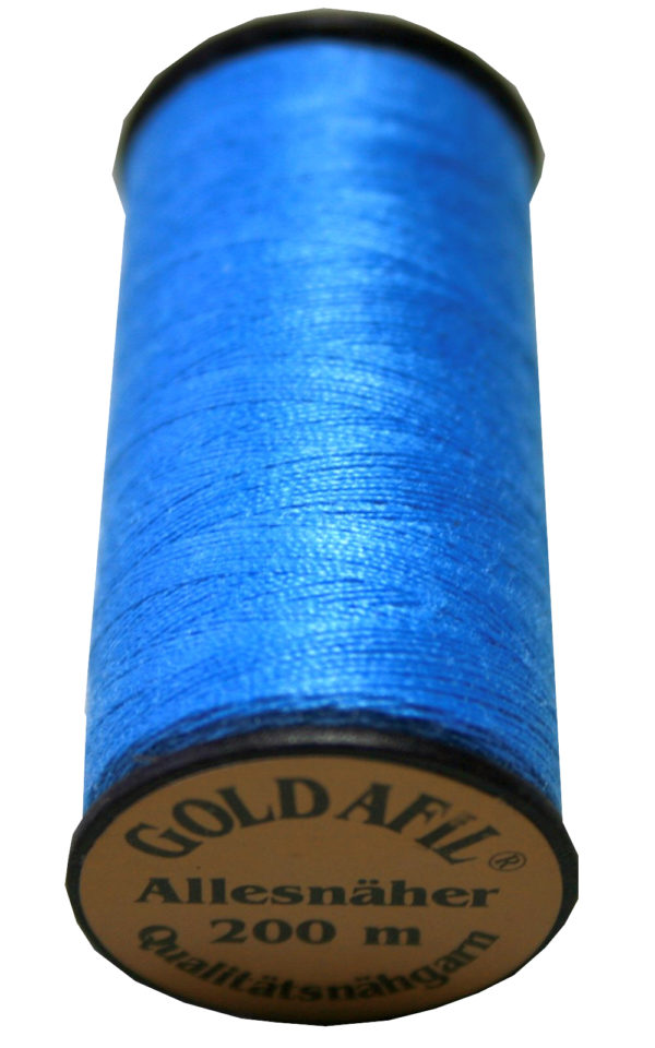 Nähmaschinen Nähgarn Polyester 40/2 blau 200 m (1020)