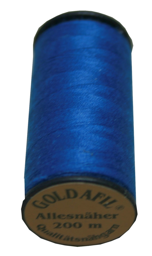 Nähmaschinen Nähgarn Polyester 40/2 blau 200 m (1023)