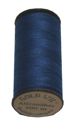 Nähmaschinen Nähgarn Polyester 40/2 dunkelblau 200 m (1027)