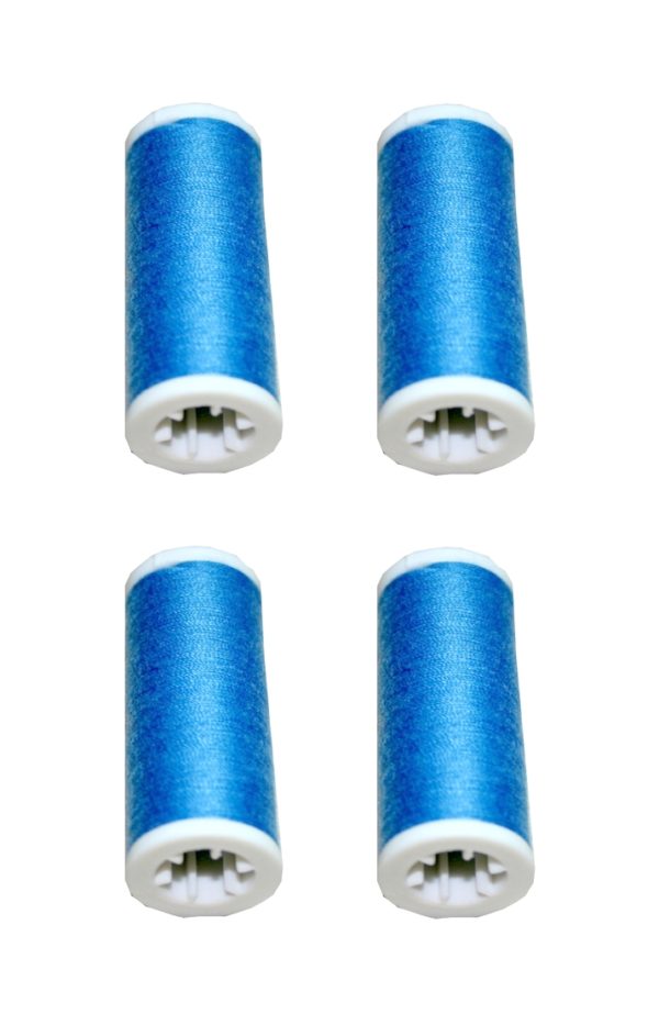 nahmaschinen-nahgarn-400-m-4-x-100-m-polyester-40-2-blau-1019 Nähmaschinen Nähgarn 400 m 4 x 100 m Polyester 40/2 blau (1019)
