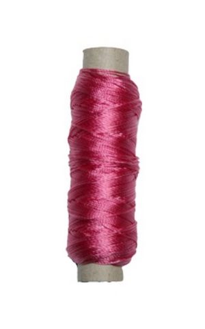 Sattlergarn Zwirn 14x2x3 Polyester 50 m pink Ø 0,3mm (5011)