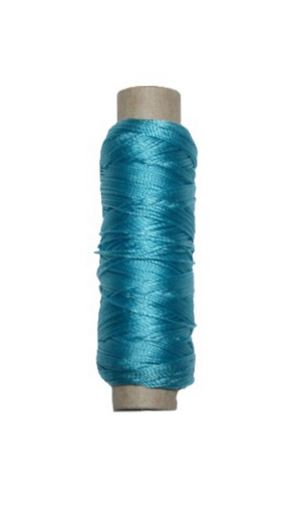 sattlergarn-zwirn-14x2x3-polyester-50-m-turkis-o-0-3mm-5032 Sattlergarn Zwirn 14x2x3 Polyester 50 m türkis Ø 0,3mm (5032)