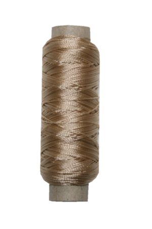 Sattlergarn Zwirn 14x2x3 Polyester 50 m beige Ø 0,3mm (5083)