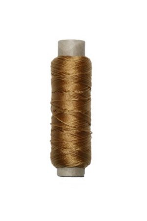 Sattlergarn Zwirn 14x2x3 Polyester 50 m haselnussbraun Ø 0,3mm (5096)