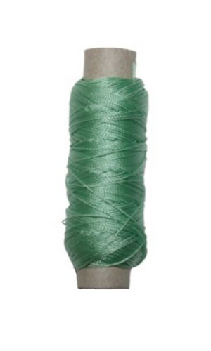 Sattlergarn Zwirn 14x2x3 Polyester 50 m lindgrün Ø 0,3mm (5132)