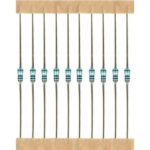 Kohleschicht Widerstand Resistor 4,7 MOhm 0,25W 5% 10 Stück (7016)