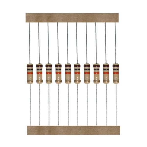kohleschicht-widerstand-resistor-2-2-kohm-1w-5-10-stuck-0040 Kohleschicht Widerstand Resistor 2,2 kOhm 1W 5% 10 Stück (0040)