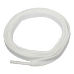 Schuhband Schnürsenkel 1 Paar Baumwolle 90 cm 9 mm flach weiß (0012)