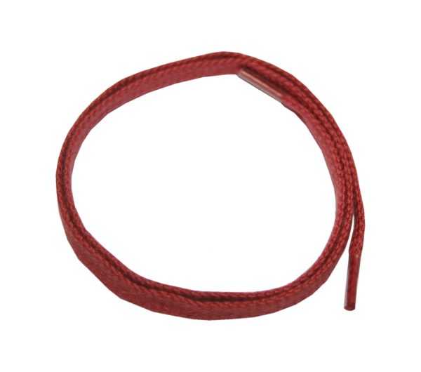 schuhband-schnursenkel-1-paar-baumwolle-50cm-flach-rot-0105 Schuhband Schnürsenkel 1 Paar Baumwolle 50cm flach rot (0105)