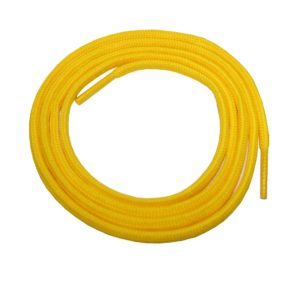 Schuhband Schnürsenkel 1 Paar Trekking Arbeitsschuhe 140 cm rund gelb (0114)