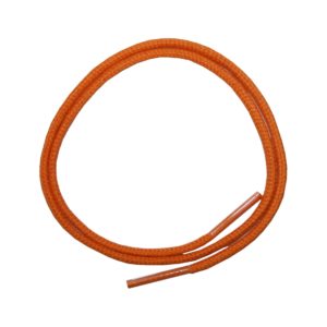 Schuhband Schnürsenkel 1 Paar Baumwolle 50cm rund orange (0131)