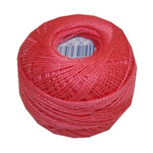 PERLOVKA Kreuzstichgarn Baumwolle Perlgarn 10g 85m rosa (3352)