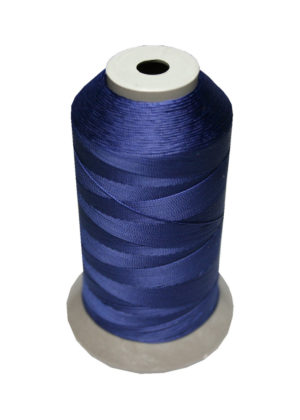Sattlergarn Zwirn 14x2x3 Polyester 1000m dunkelblau Ø 0,3mm (5023)