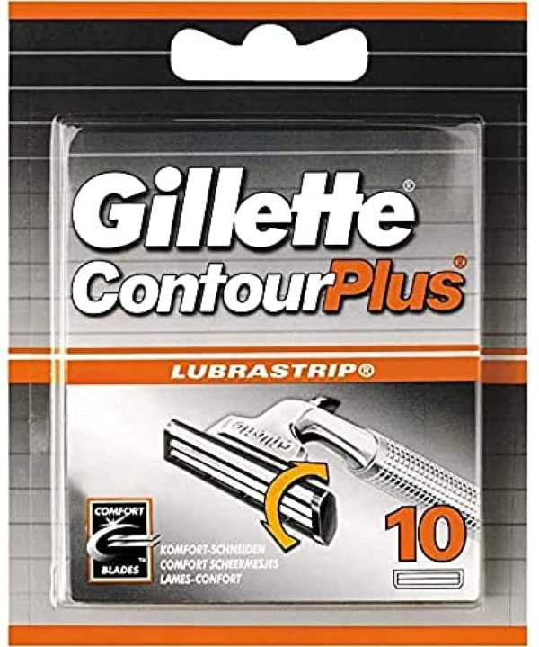 20 x Gillette ContourPlus Rasierklingen