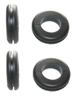 Durchgangstüllen Kabeldurchführung Kabeldurchlass 20mm schwarz 4 Stück (0300)