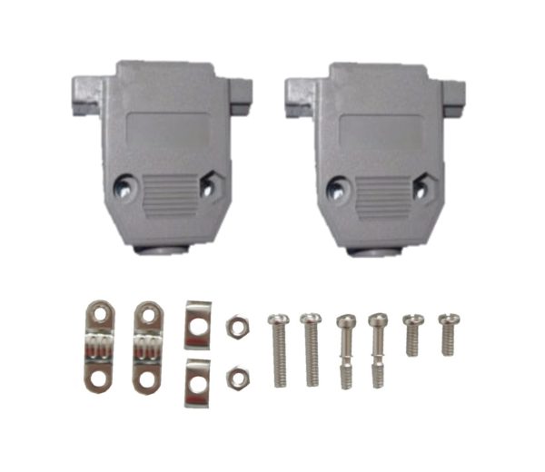 d-sub-steckergehause-gehauseschale-15polig-26hd-grau-0267 D-Sub Steckergehäuse Gehäuseschale 15polig / 26HD grau (0267)