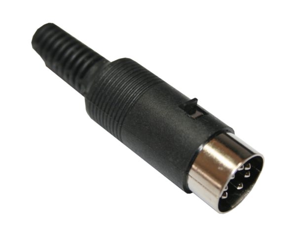 din-stecker-7-polig-mannlich-schwarz-0335 DIN Stecker 7-polig männlich schwarz (0335)
