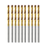 HSS Bohrer 0,8mm Titanium DIN338N 10 Stück (0004)