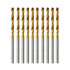 HSS Bohrer 0,8mm Titanium DIN338N 10 Stück (0004)