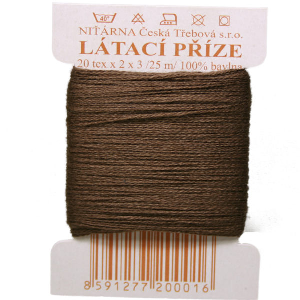 stopfgarn-stopfwolle-baumwolle-tex-20-2-3-braun-25-m-8884 Stopfgarn Stopfwolle Baumwolle Tex 20-2-3 braun 25 m (8884)