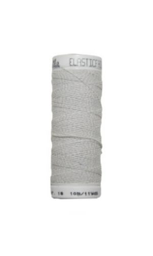 Hutgummi Gummi Nähfaden Elastic 10 m grau (0779)