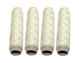 Nähmaschinen Nähgarn 200 m 4 x 50m Polyester 40/2 hellbeige (1031)