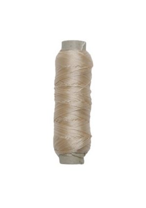 Sattlergarn Zwirn 14x2x3 Polyester 50 m beige Ø 0,3mm (5086)